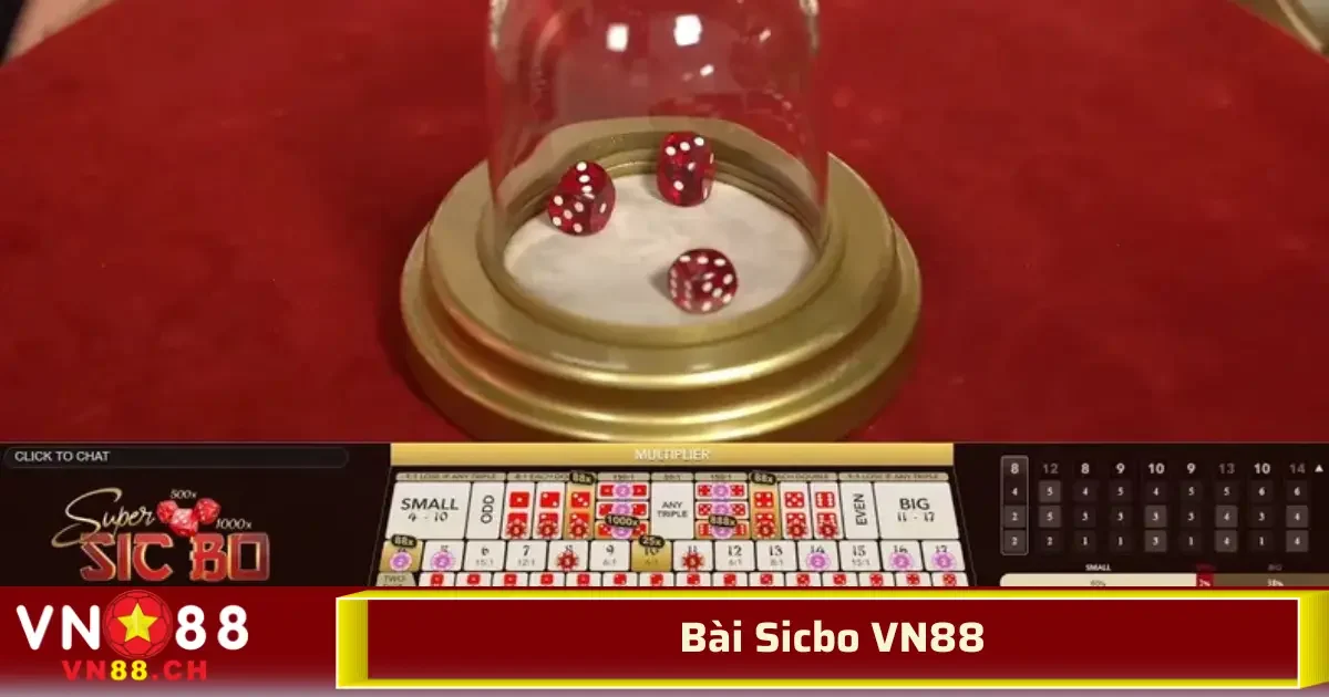 Bài Sicbo VN88 không chỉ đơn thuần là trò chơi giải trí mà còn mang lại cơ hội thắng lớn cho những người chơi có chiến lược và sự may mắn.